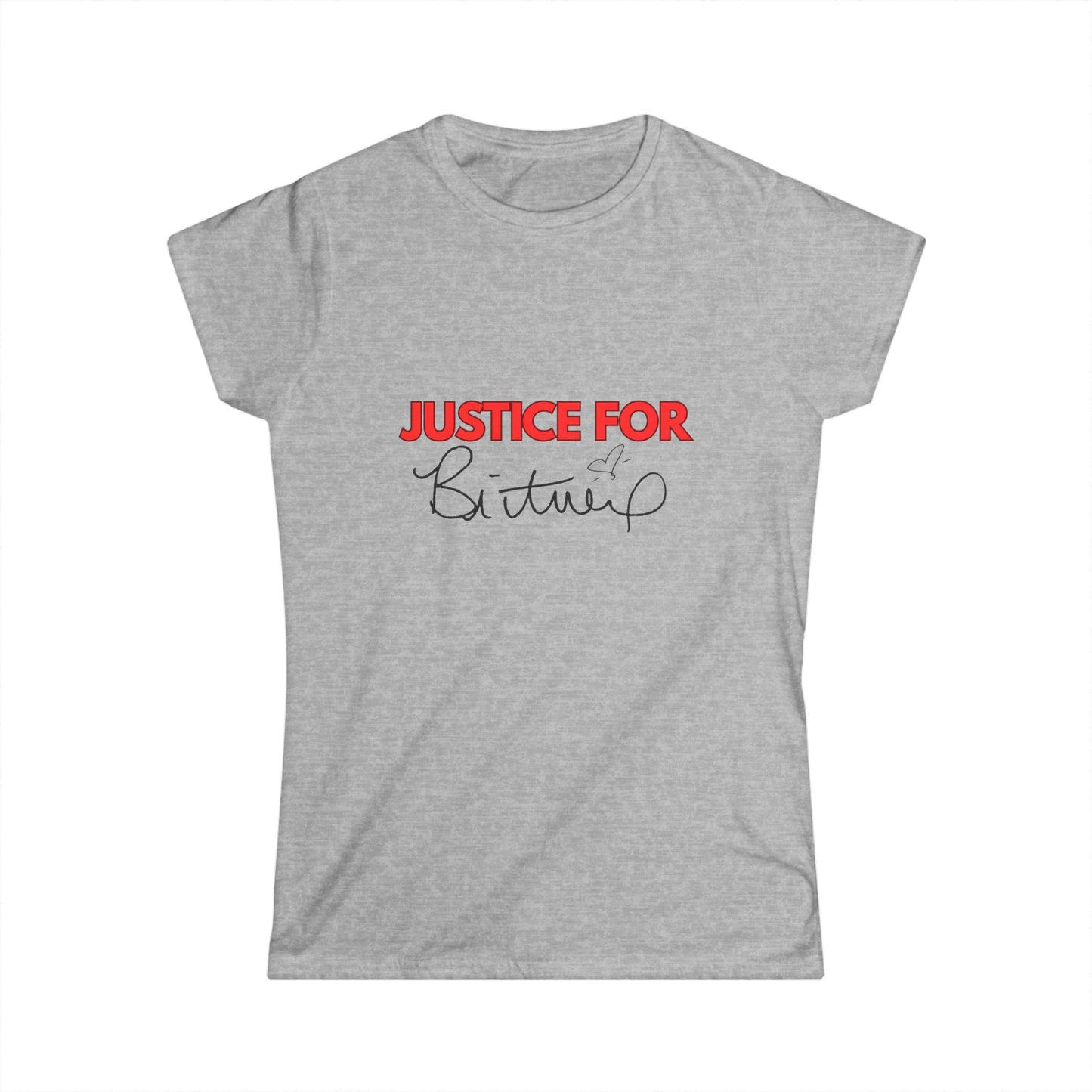 Justice for Britney Women's Softstyle Tee