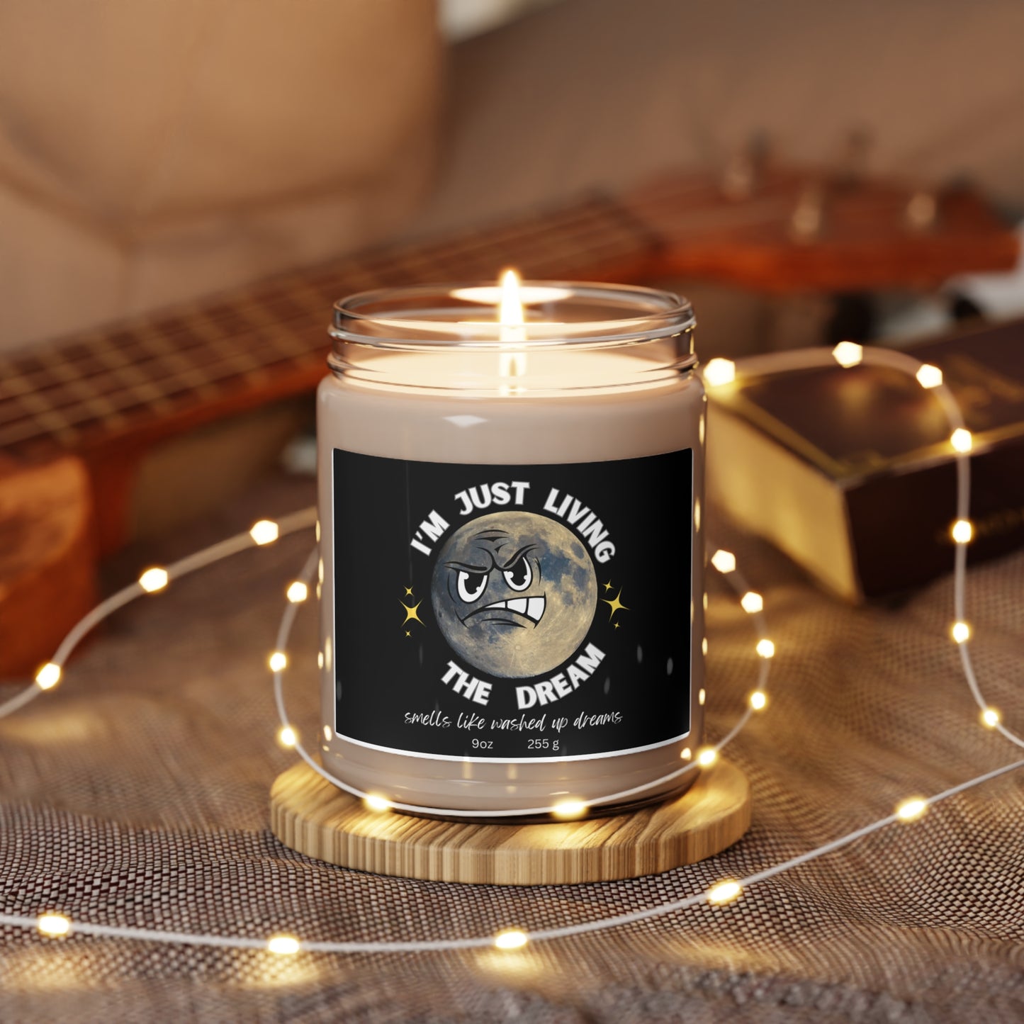 I'm Just Living The Dream Scented Soy Candle, 9oz