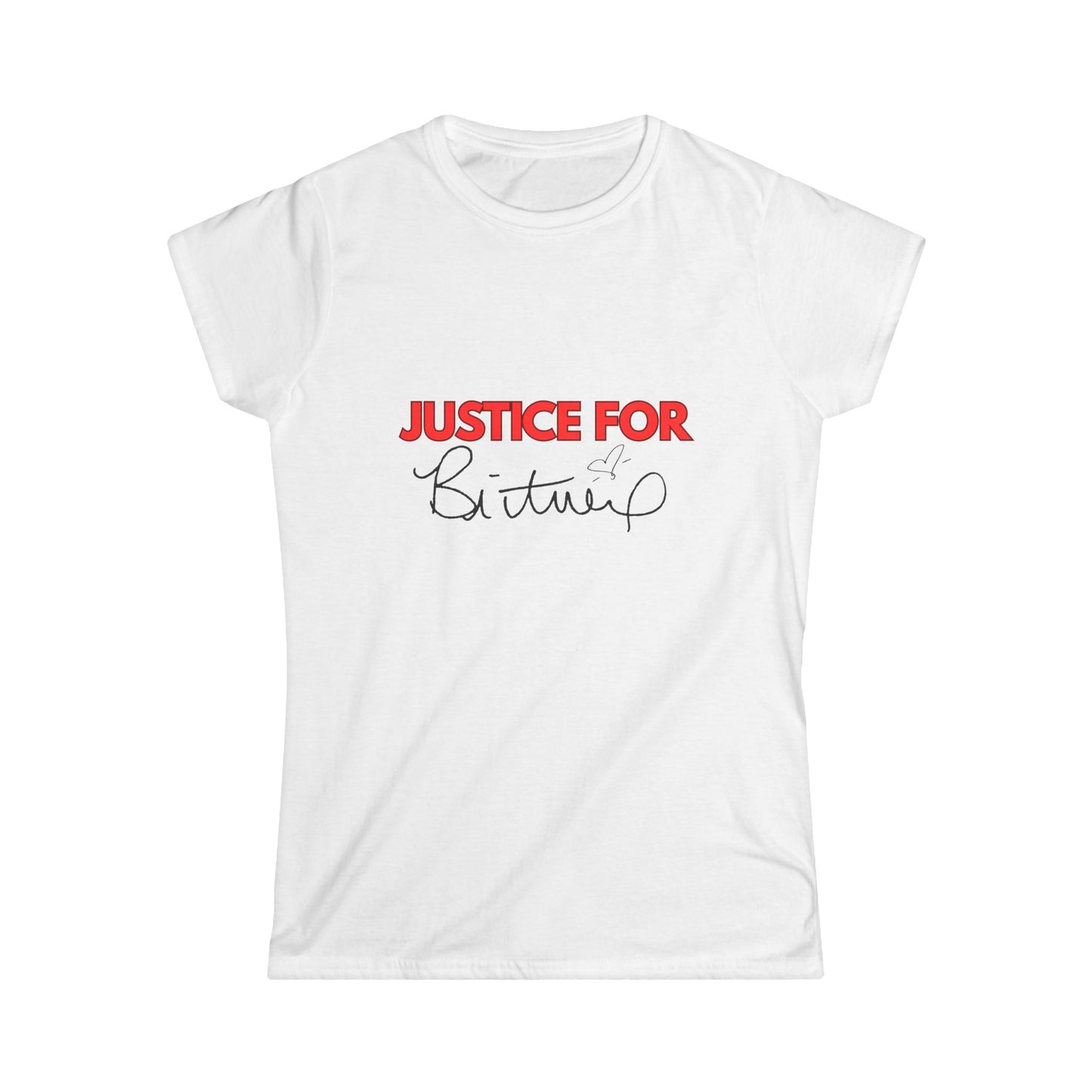 Justice for Britney Women's Softstyle Tee