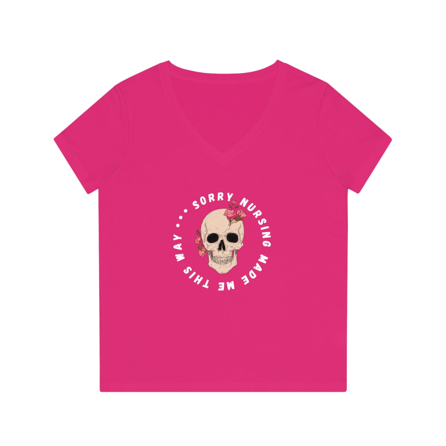 Nursing Make Me This Way Women's  V-Neck T-Shirt