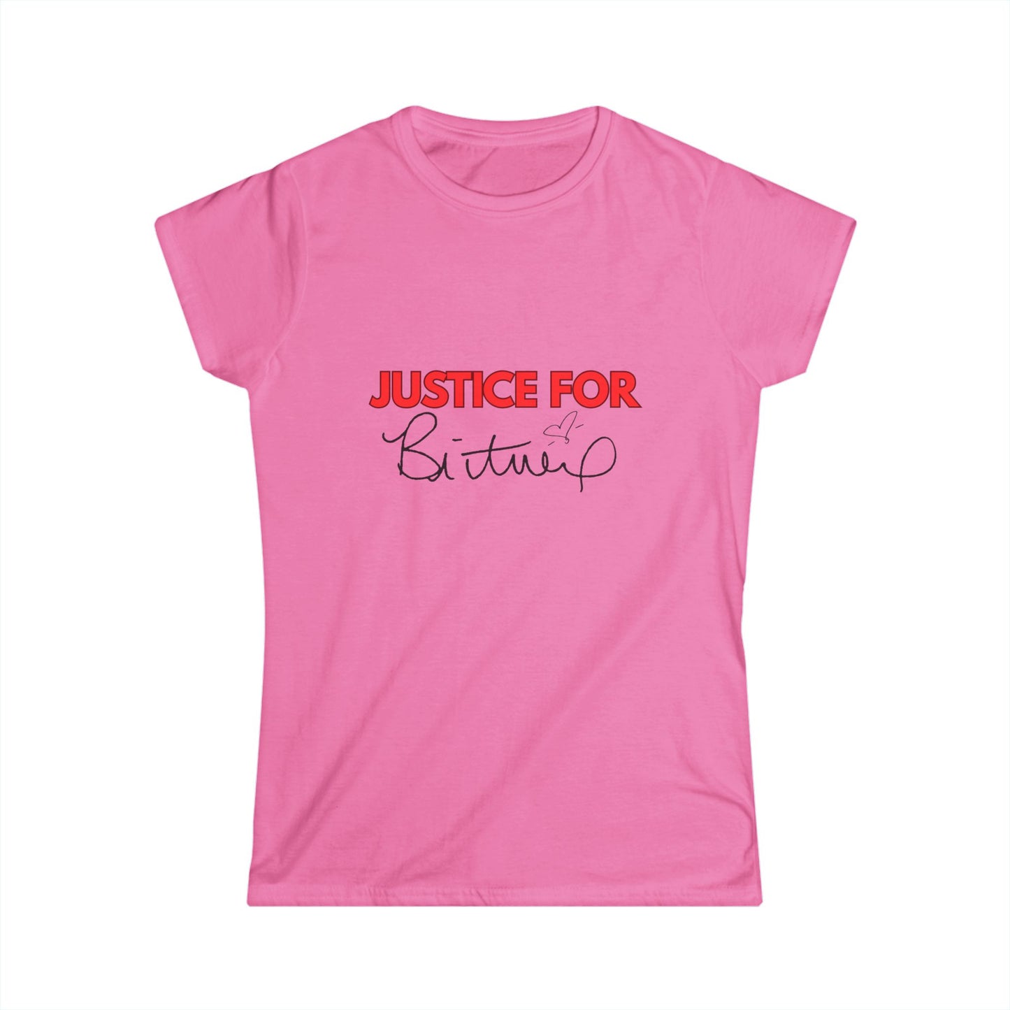 Justice for Britney Women's Softstyle Tee