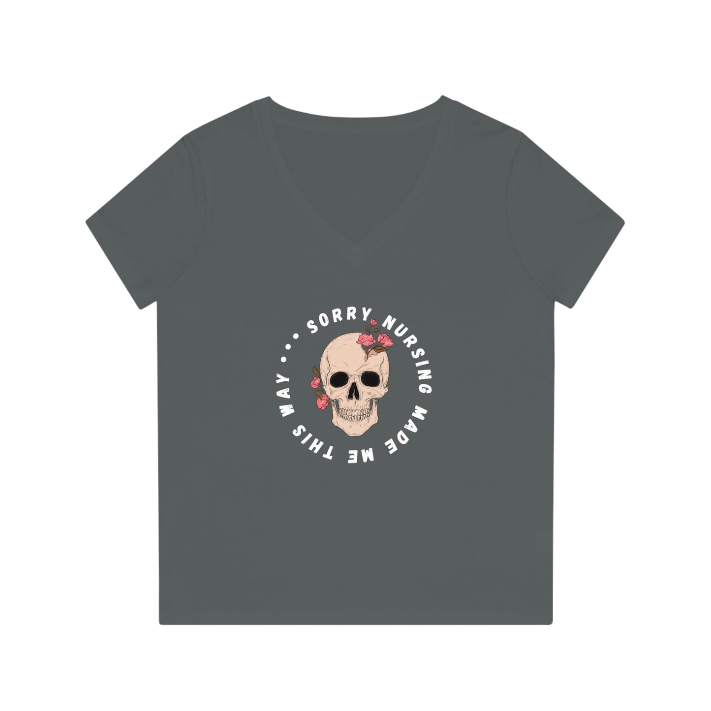 Nursing Make Me This Way Women's  V-Neck T-Shirt