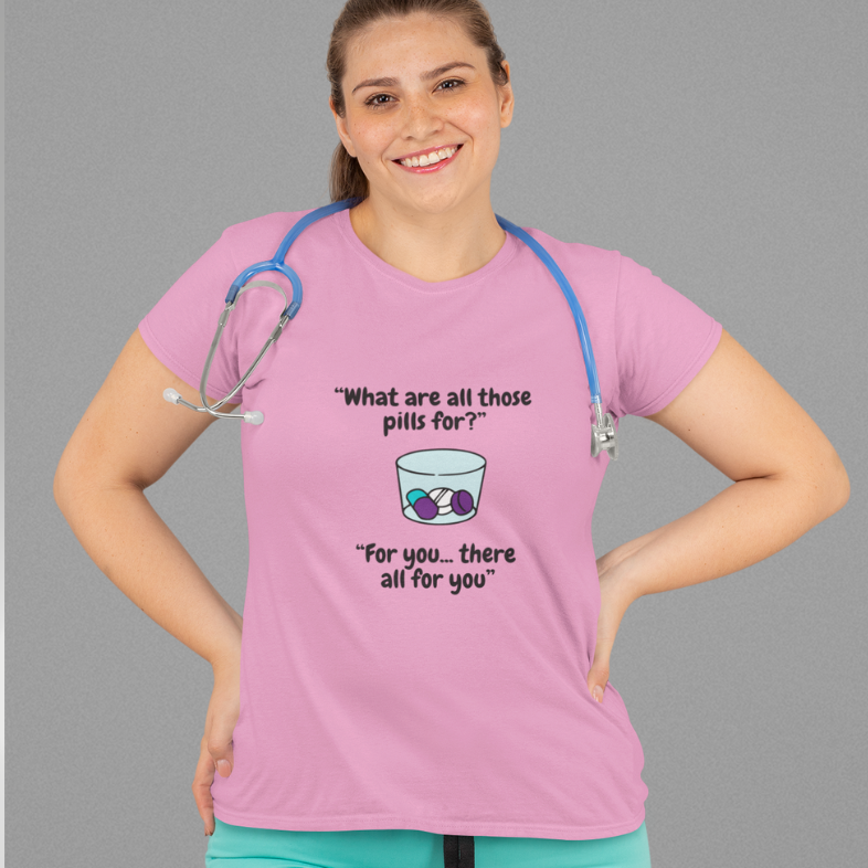 What Are Those Pills For? Women's Softstyle Tee