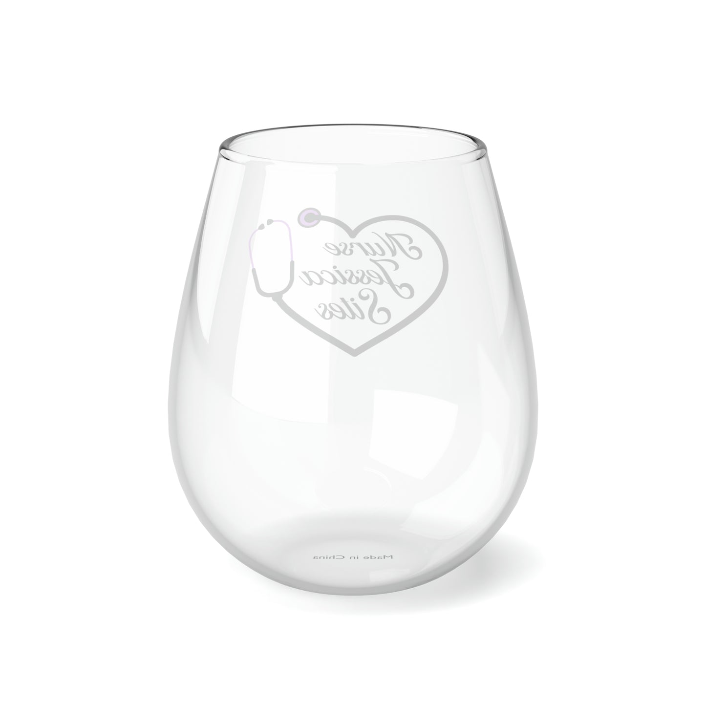 Nurse Jessica Sites Stemless Wine Glass, 11.75oz