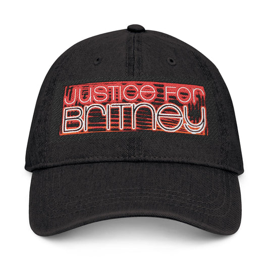 Stylish Denim Hat with 'Justice for Britney' Embroidery | Fashion Statement for Fans, Gift for Music Lovers, Casual Outfit Accessory, [...]