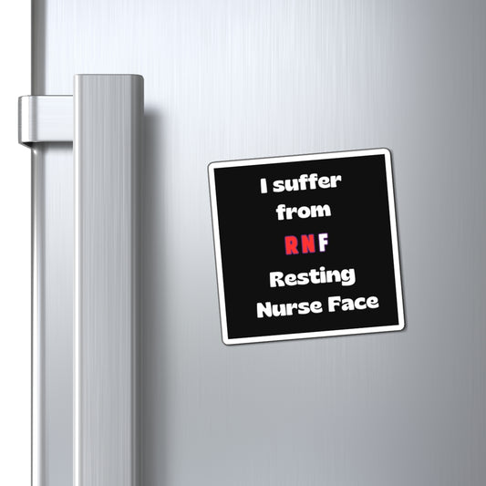 Resting Nurse Face RN Magnet