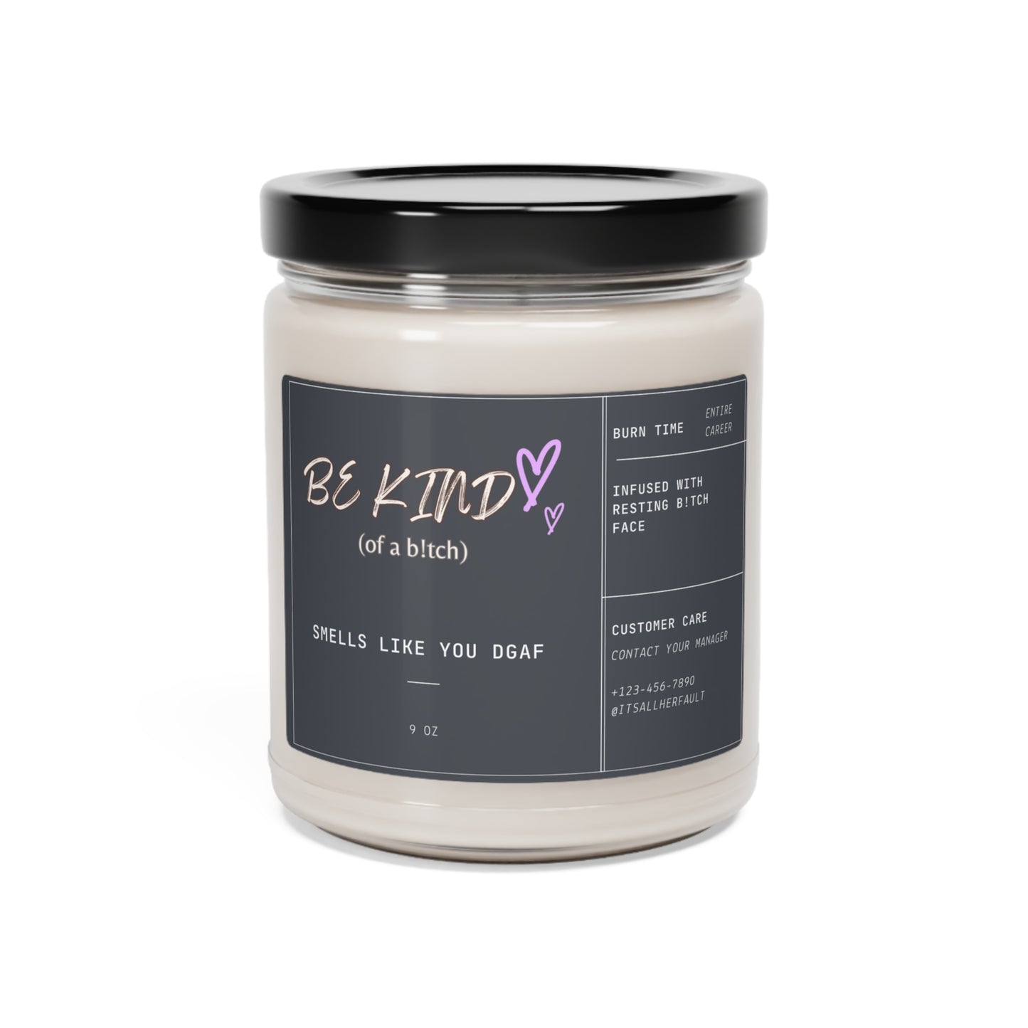 Be Kind Scented Soy Candle, 9oz