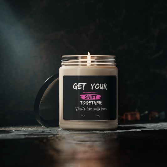 Get Your Shift Together Scented Soy Candle, 9oz