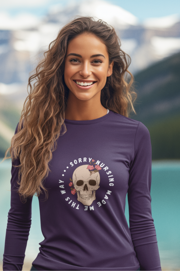 Nursing Made Me This Way Unisex Ultra Cotton Long Sleeve Tee