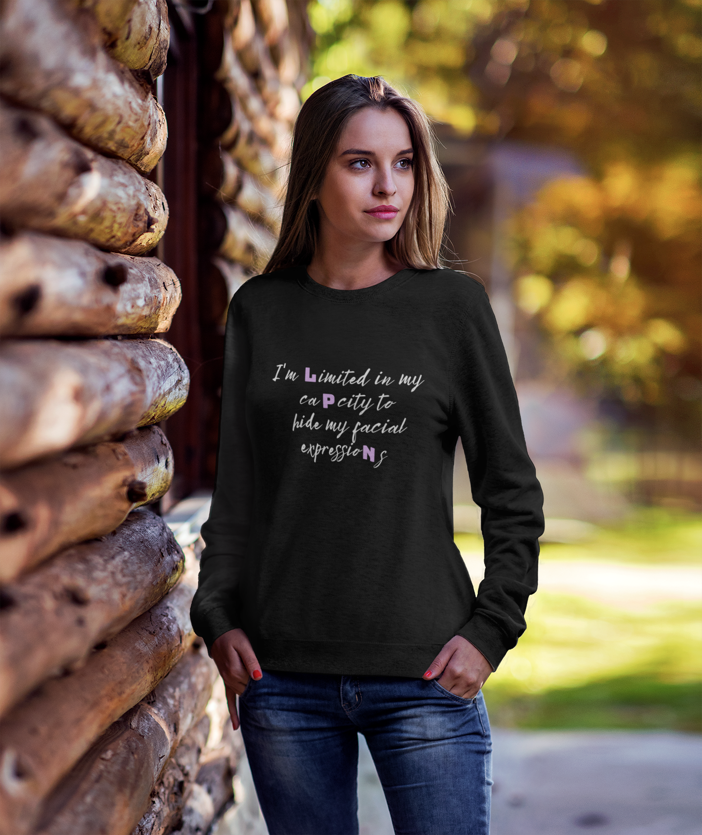 I Can't Hide My Facial Expressions LPN Unisex Long Sleeve Tee