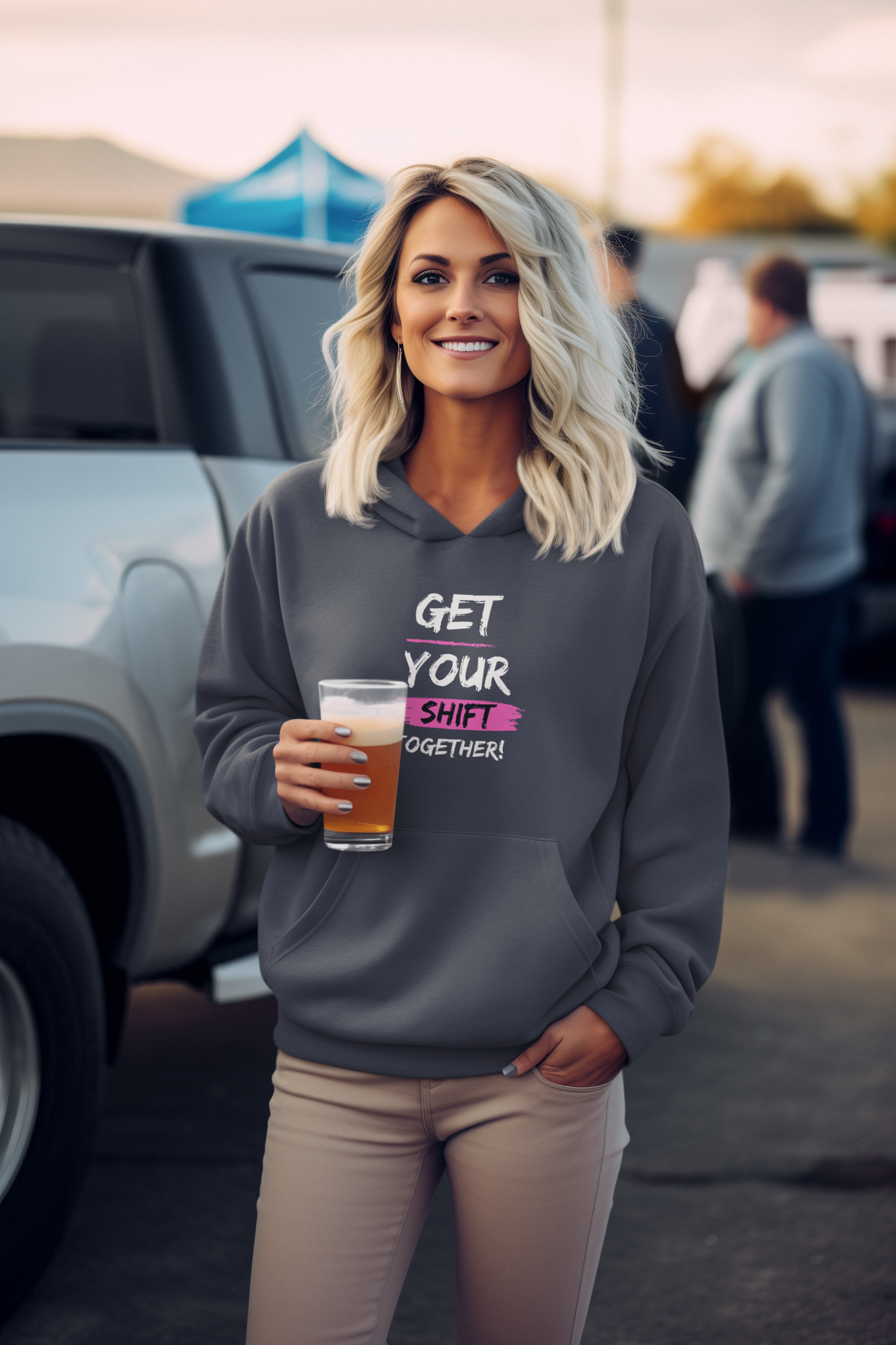 Get Your Shift Together Unisex Hooded Sweatshirt